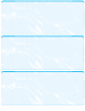 Teal Marble Blank 3 Per Page Laser Checks