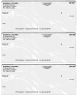 Grey Marble 3 Per Page Laser Checks