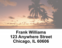 Sunset Silhouettes Address Labels