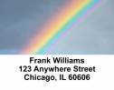 Rainbows Address Labels