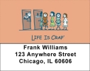 A Womans Life Is Crap Address Labels