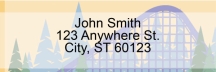 Amusement Park Address Labels