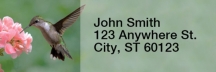 Hummingbirds Rectangle Address Labels
