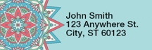 Mandala Address Labels