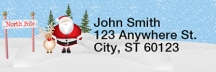 Up North Rectangle Address Labels