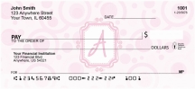Bubbly Monogram A Checks