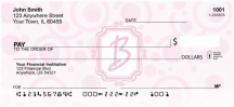 Bubbly Monogram B Checks