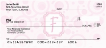 Bubbly Monogram F Checks