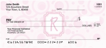 Bubbly Monogram R Checks