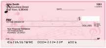 Floral Music Checks