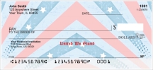 Red, White and Blue Personal Checks