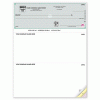 Deluxe HS Vibrant Laser Top Check, Lined