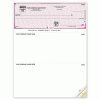 Deluxe High Security Susan G. Komen Laser Top Check