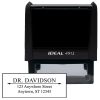 Rectangle Artistic Designer Stamp
