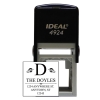Square Designer Monogram Stamp