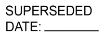 Superseded Date Stamp