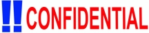 \"Confidential\"" Message Stamp"
