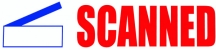 \"Scanned\"" Message Stamp"
